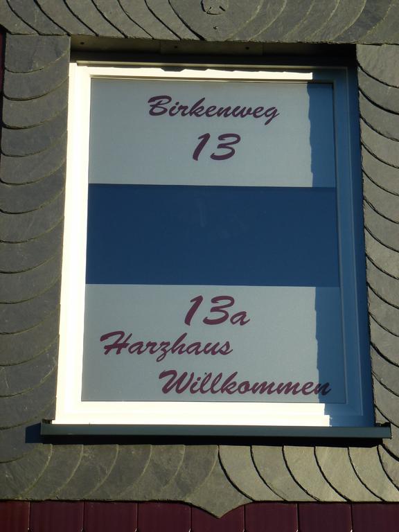 Harzhaus Willkommen 브라운라제 외부 사진